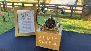 Audio Guest Books Hire Perth