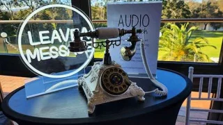 Audio Guest Books Hire Perth