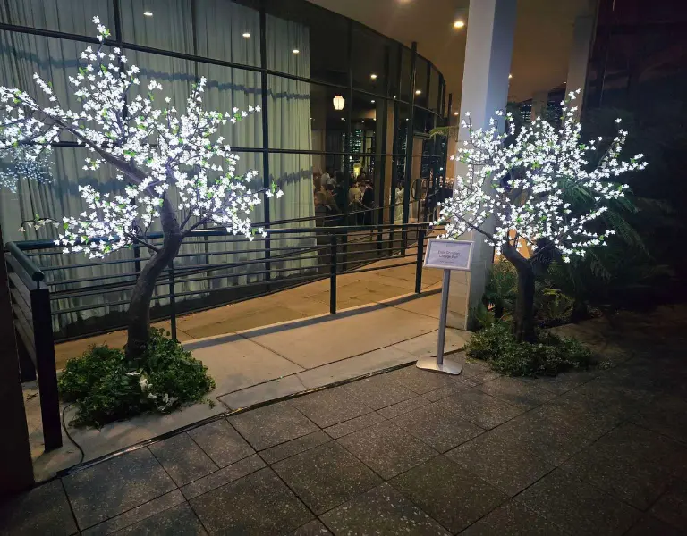 Blossom LED Trees For Hire 1.8m Tall 2 available